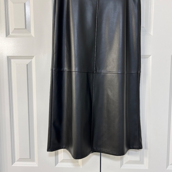 Nordstrom Rack Max Studio Vegan leather skirt - Picture 2 of 4